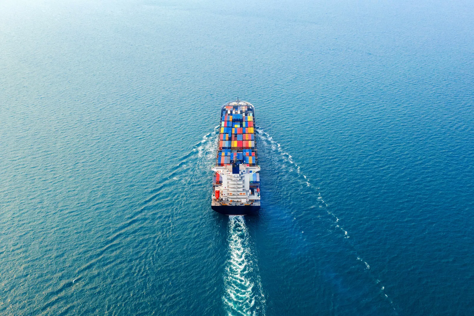 Cargo ship background